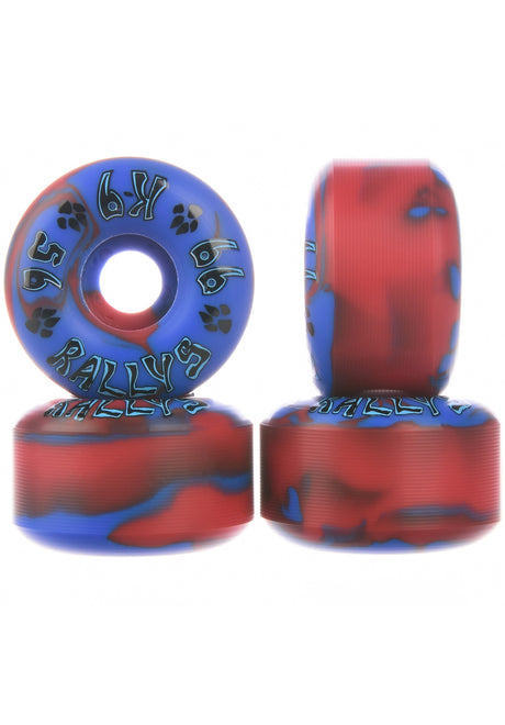 K-9 Rallys 99a red-blue Rückenansicht
