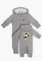 Onesie Logo greymottled Vorderansicht