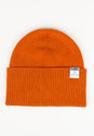 Basic Beanie Wool rustred Vorderansicht