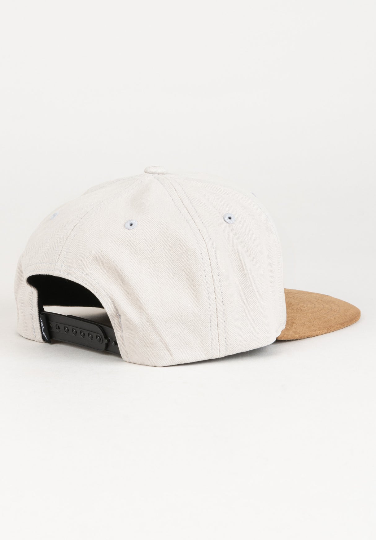 Suede 6-Panel ash-herringbone Rückenansicht