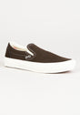 Skate Slip-On chocolate-brown Vorderansicht