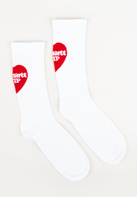 Heart white Vorderansicht