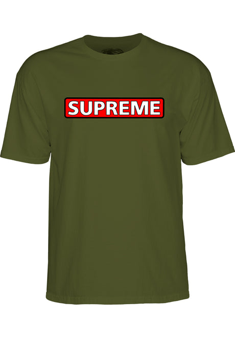 Powell-Peralta Supreme T-Shirt military-green – Back view