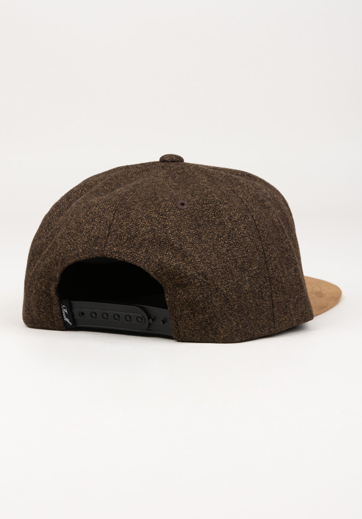 Suede 6-Panel heatherolive Rückenansicht