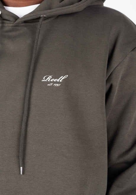 Reell Staple Logo Hoodie jaspergreen – View 2
