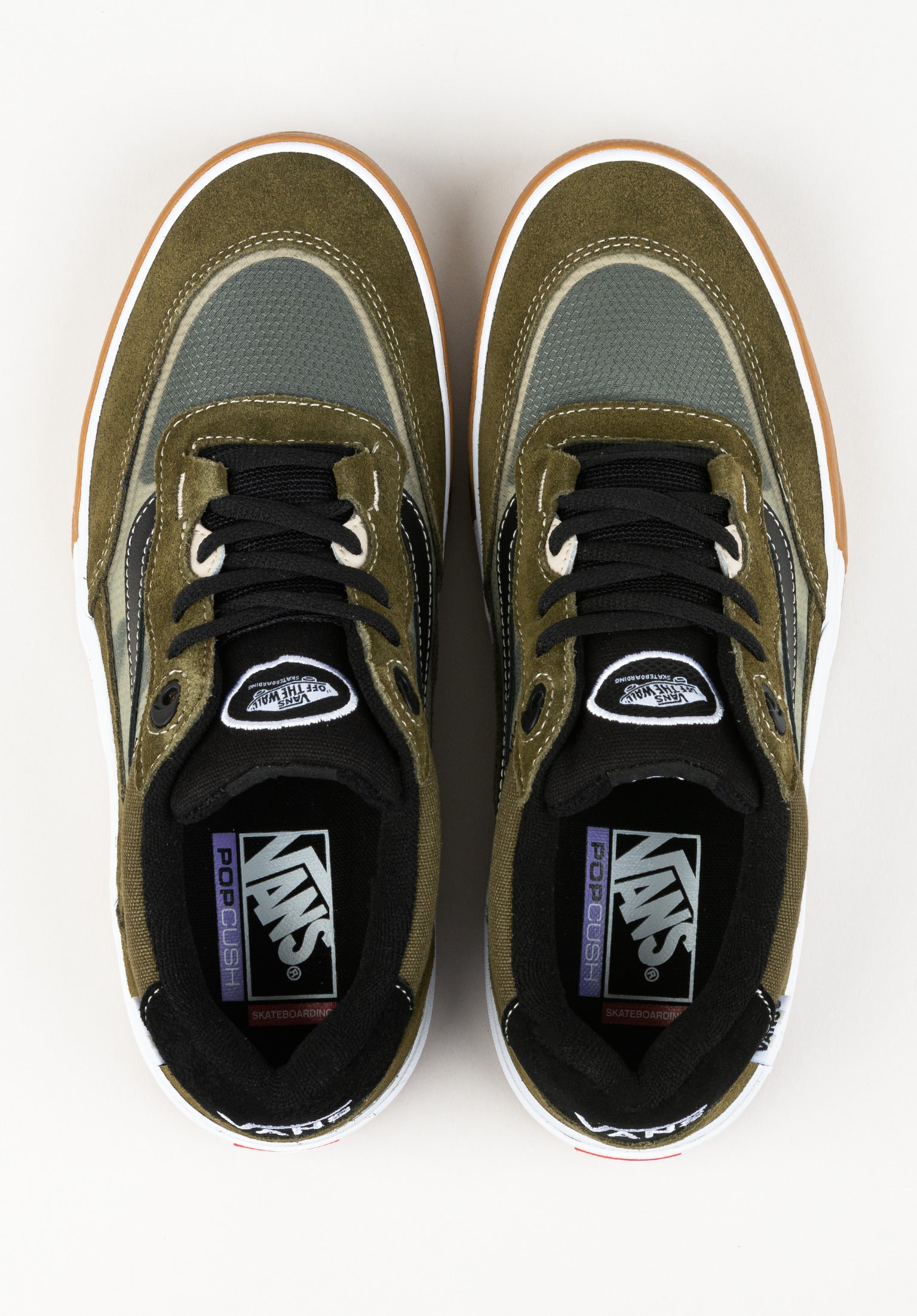 Wayvee Vans Mens Shoes in darkolive for men – TITUS