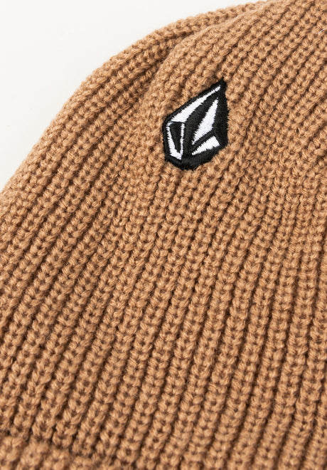 Full Stone Beanie darkbrown Rückenansicht