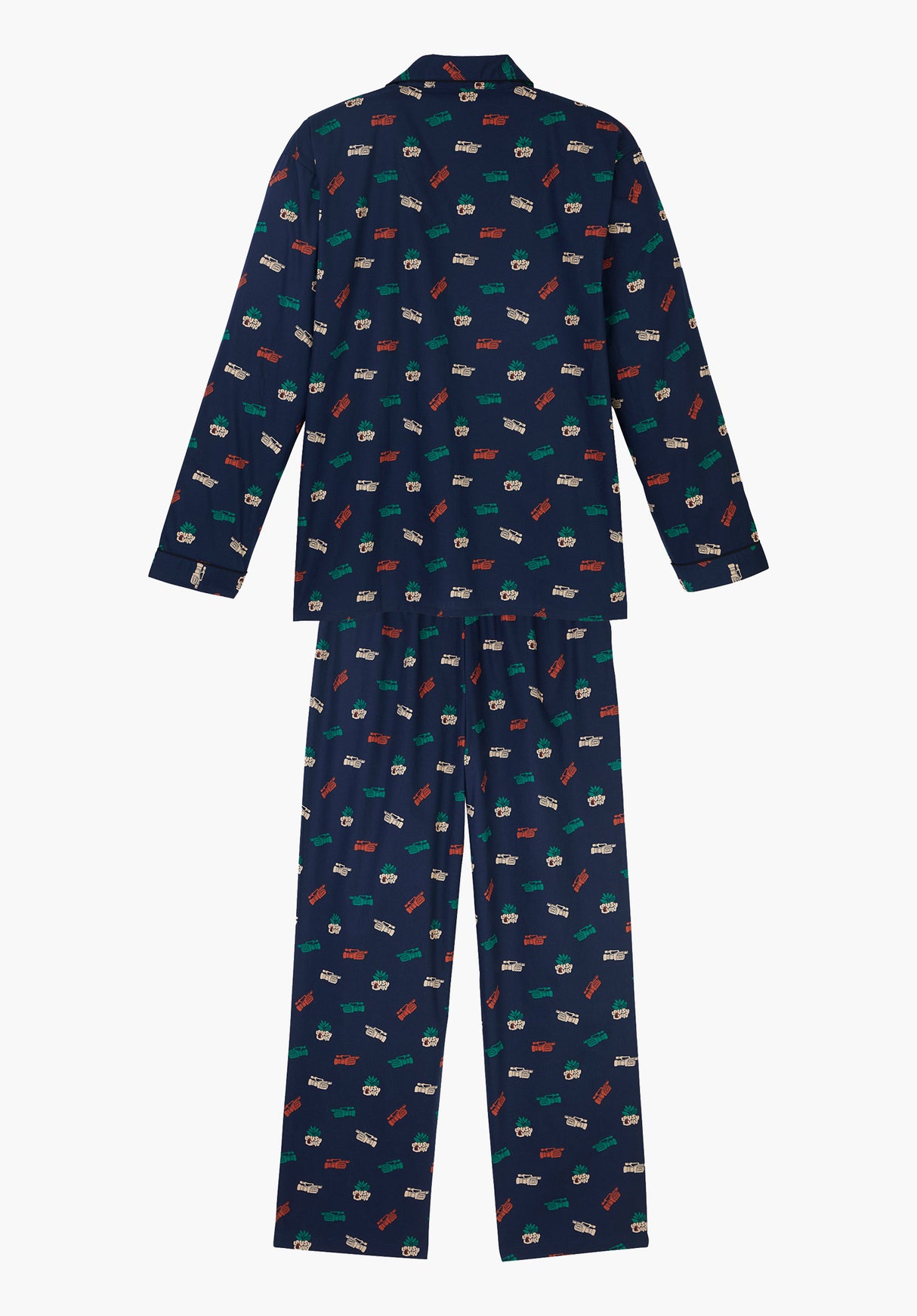 x Magenta VX Dreams Pyjama Set navy Rückenansicht
