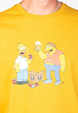 x Simpsons Duff Buds mustard Rückenansicht