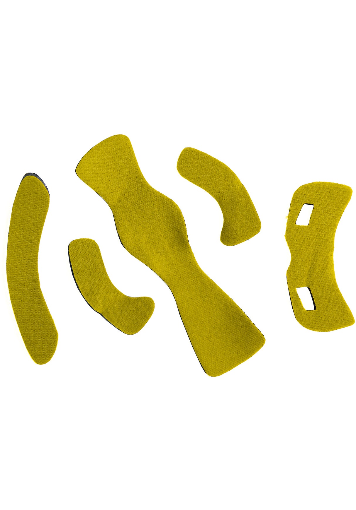 Toddler Helmet Pad Kit DC 5er yellow Vorderansicht