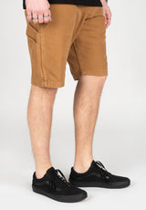 Dickies Duck Canvas Short stonewashed-darkbrown Rückenansicht