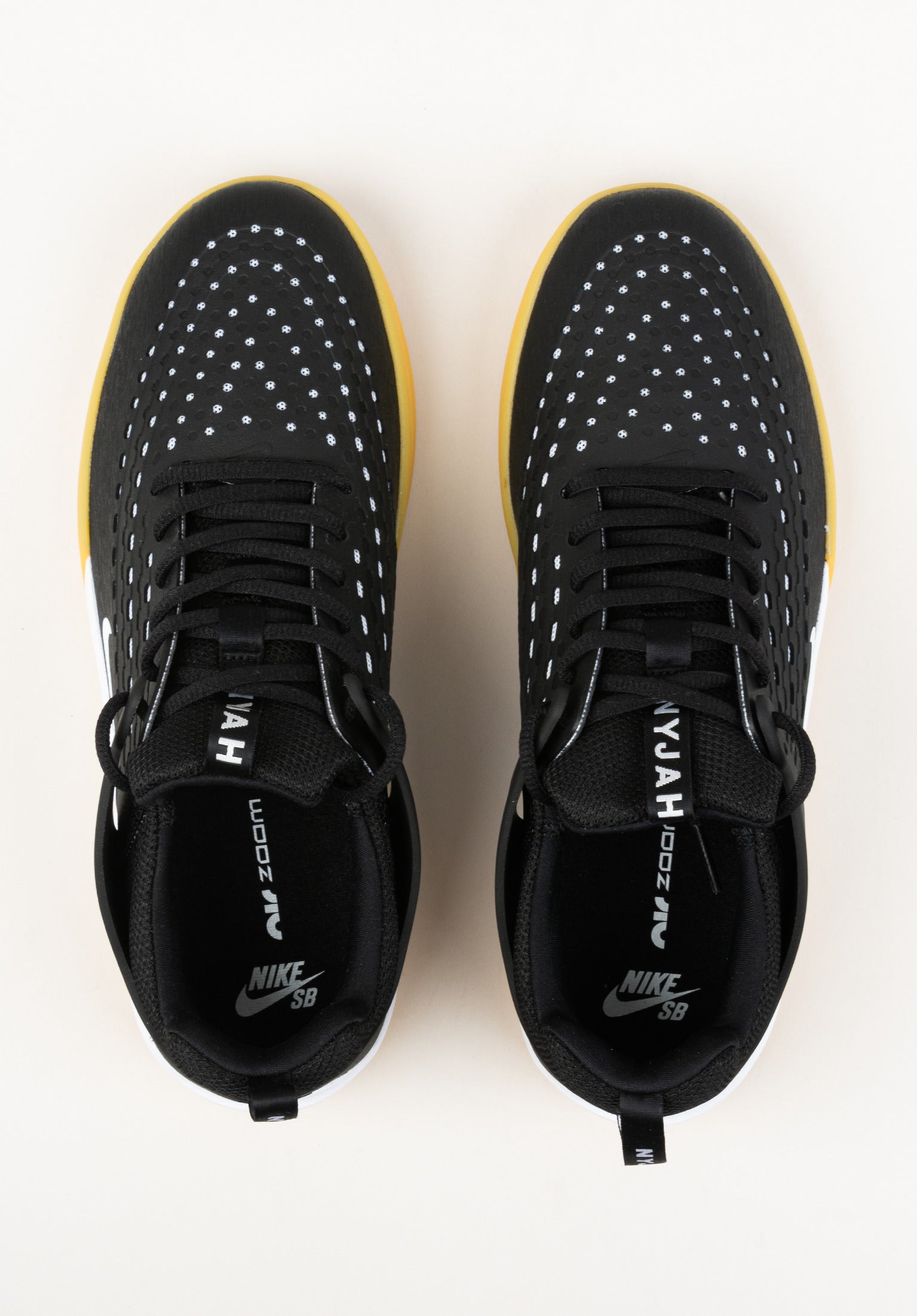 Zoom Nyjah 3 Nike SB Mens Shoes in black white black white for c TITUS