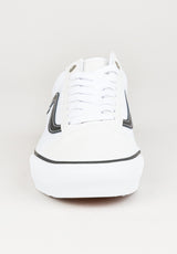 Skate Old Skool leatherwhite-white Rückenansicht