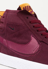 Zoom Blazer Mid Premium nightmaroon-rosewoodnight-maroonwhite Unteransicht