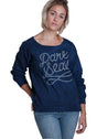 DS Rope Script Girls indigo-stain Vorderansicht
