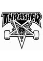 Skategoat Die-Cut Sticker white Vorderansicht