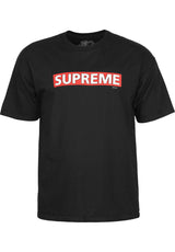 Supreme black Rückenansicht