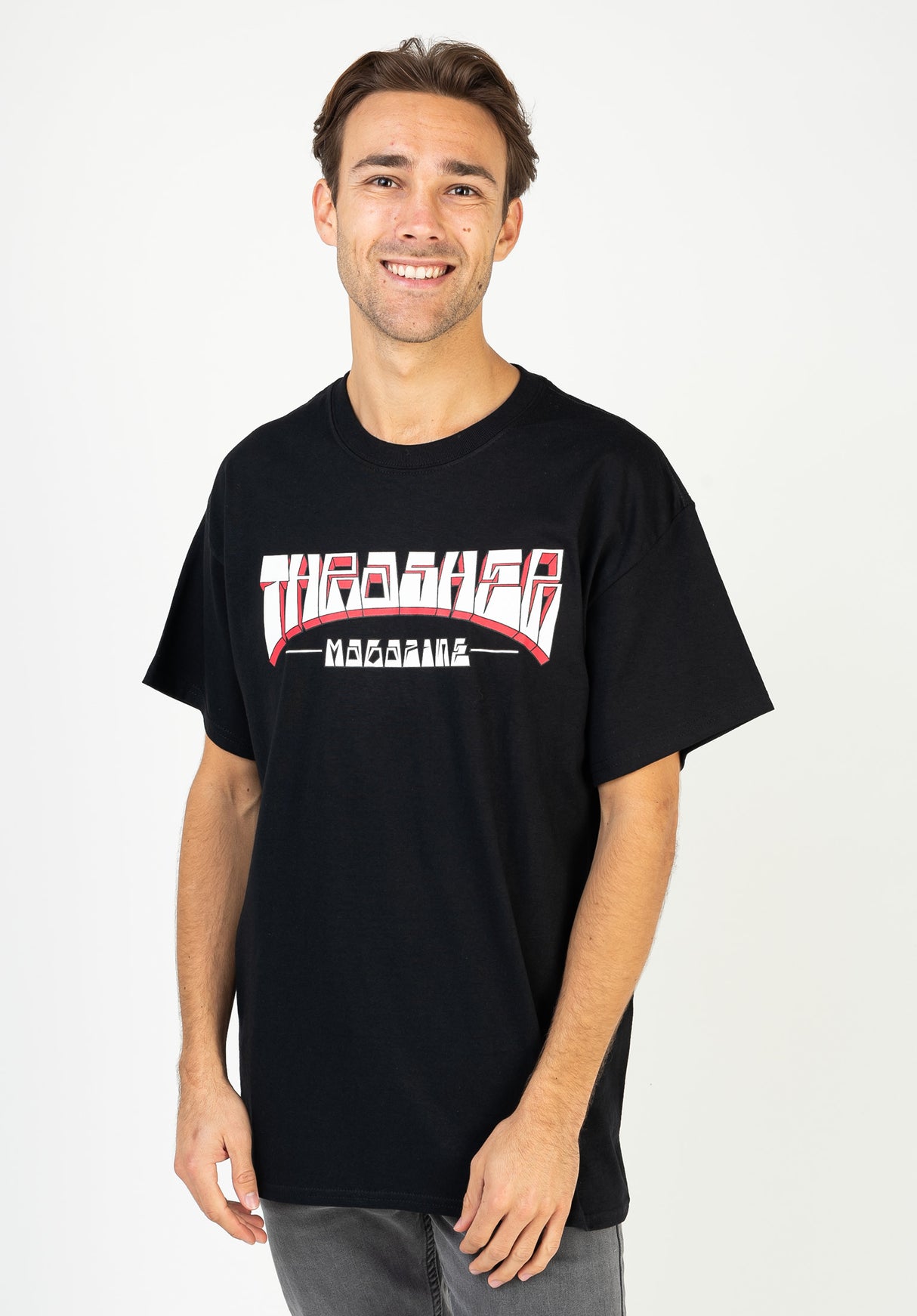 Firme Logo Thrasher Camiseta en black para Hombre – TITUS