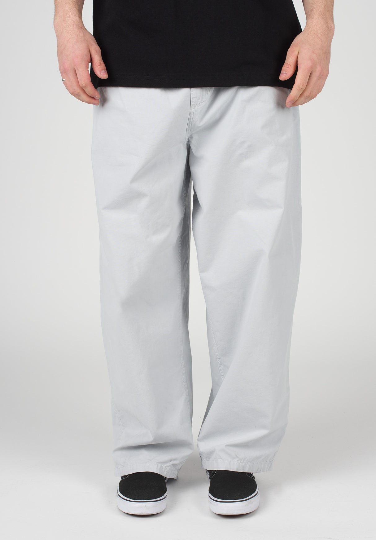 Colston Pant sonicsilvergarmentdyed Vorderansicht