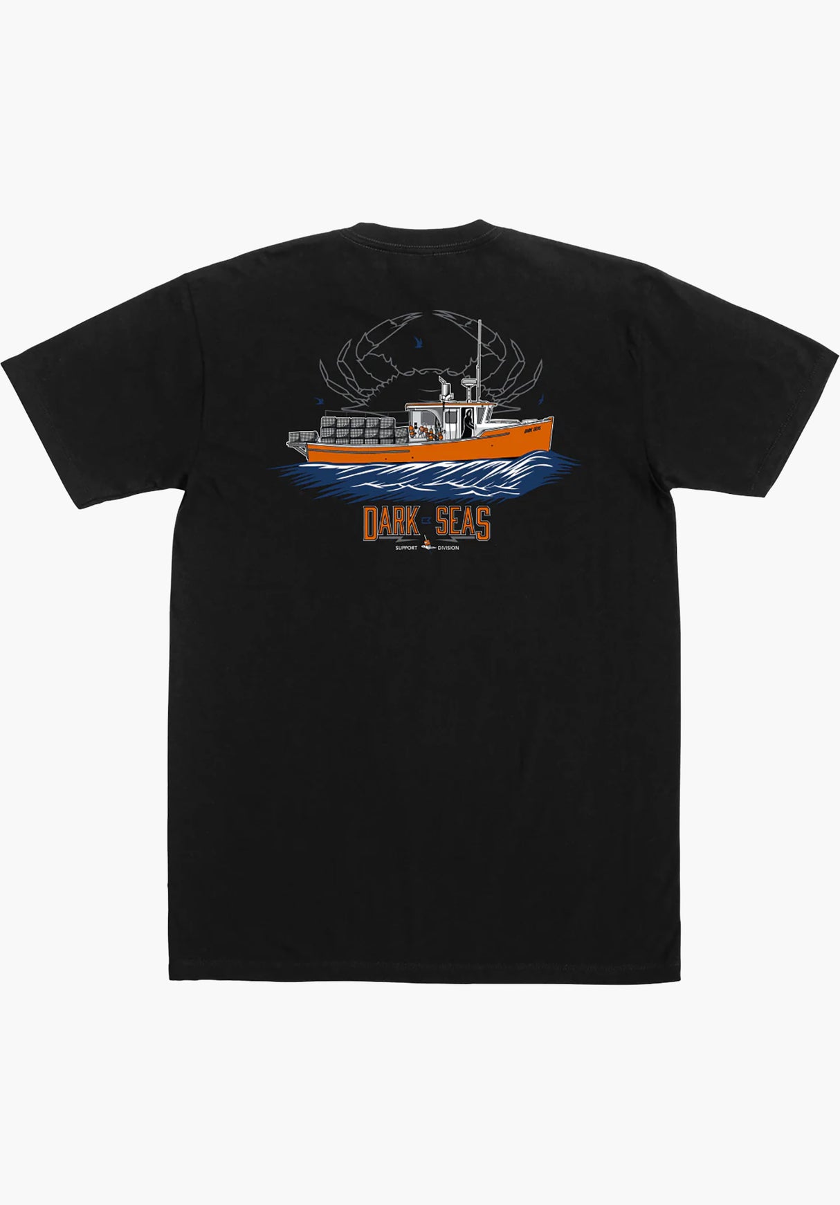 Blue Claw Carb Premium Tee black Rückenansicht