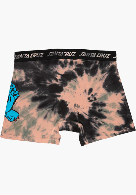 Tie Dye Hand Boxer Brief black-orange-greentiedye Rückenansicht
