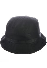 Bucket Hat Honey Nylon black Close-Up1