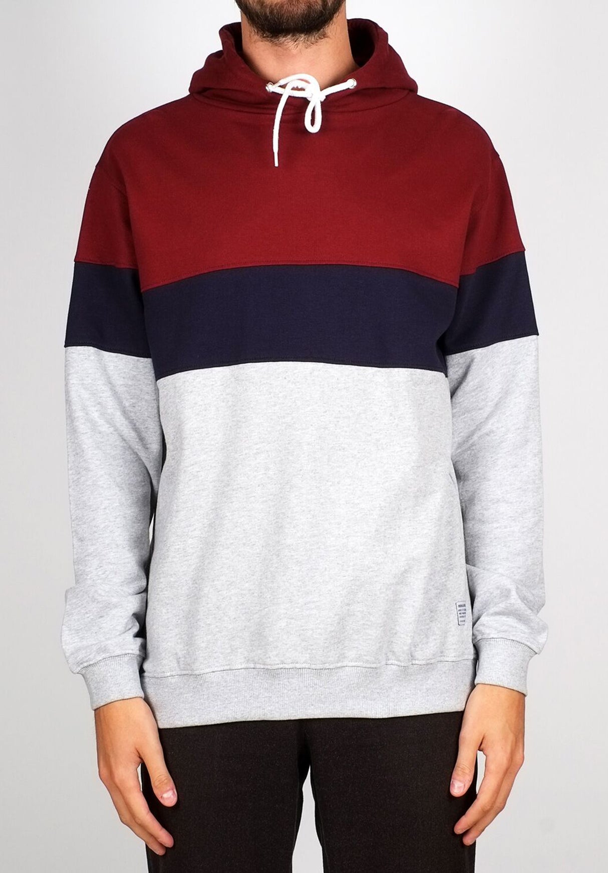 Falun Stripe burgundy Vorderansicht