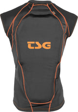 Backbone Vest D3O black-orange Rückenansicht