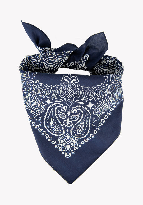 Bandana navy Rückenansicht
