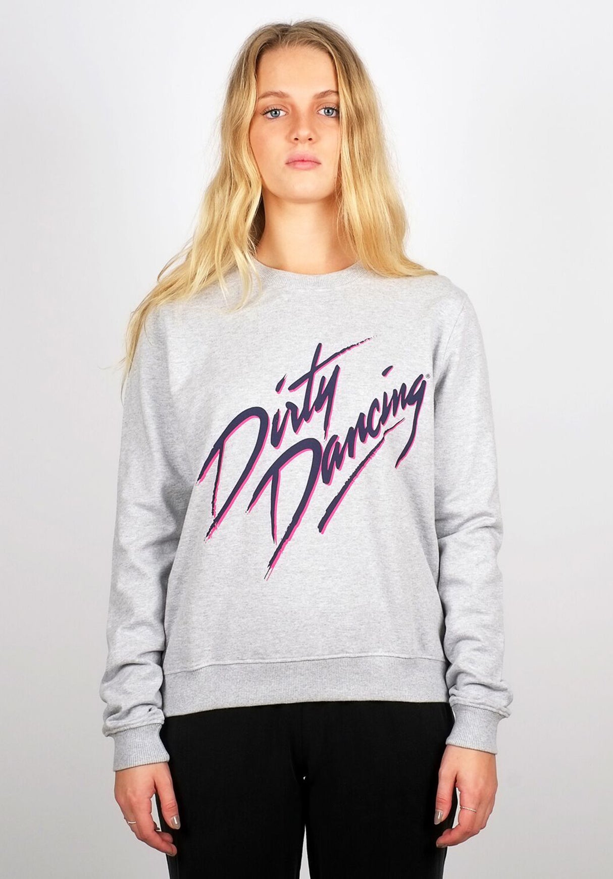 Ystad Dirty Dancing Logo greymelange Vorderansicht