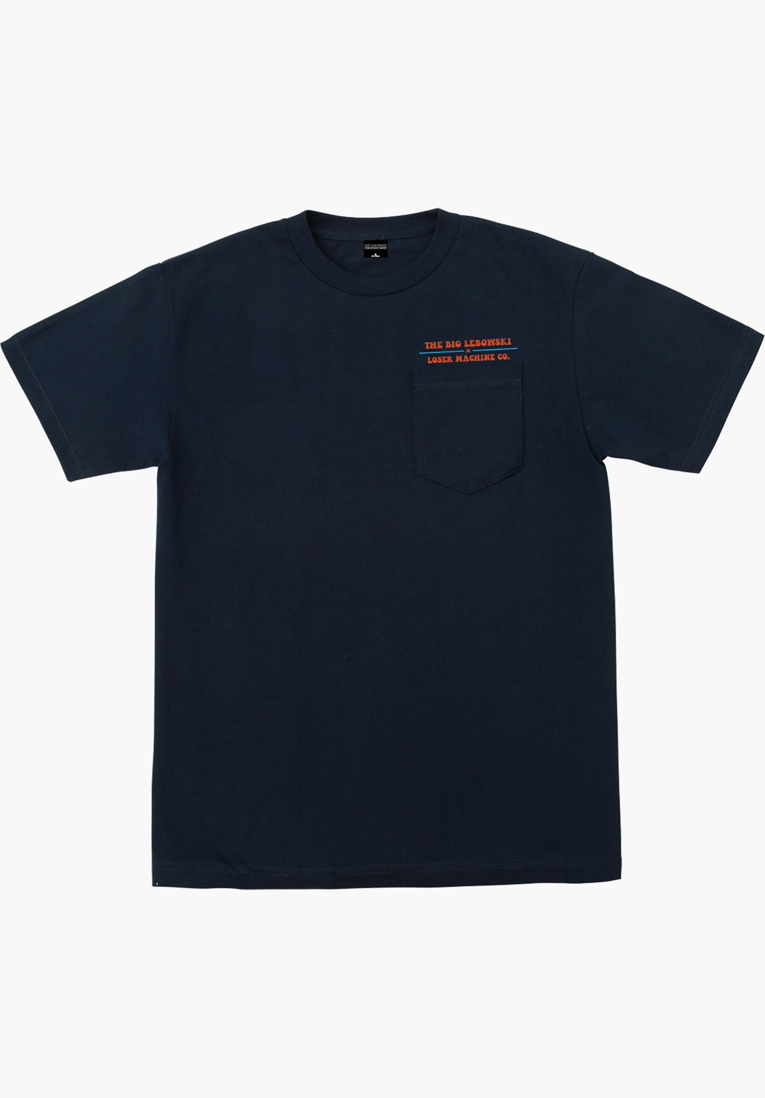 x Big Lebowski - Throwing Rocks Loser-Machine T-Shirt in navy for