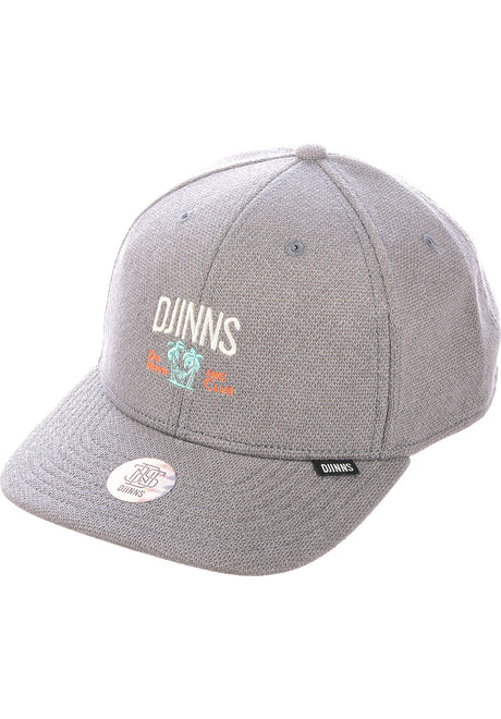 6P TrueFit Cap Nothing Club Piqué grey Vorderansicht