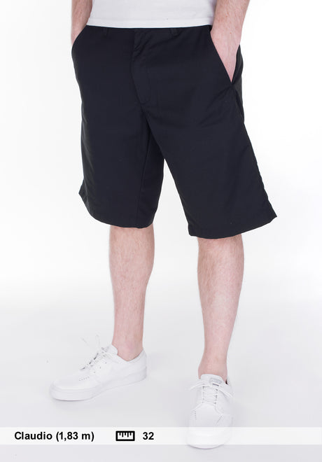 Presenter Short blackrinsed Vorderansicht