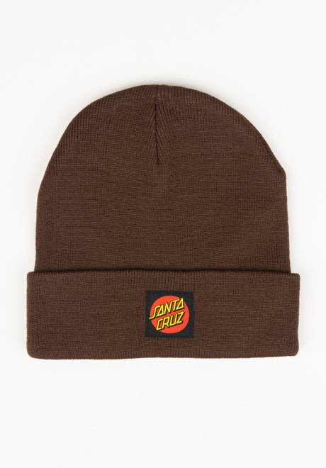 Classic Label Beanie wholegrain Vorderansicht