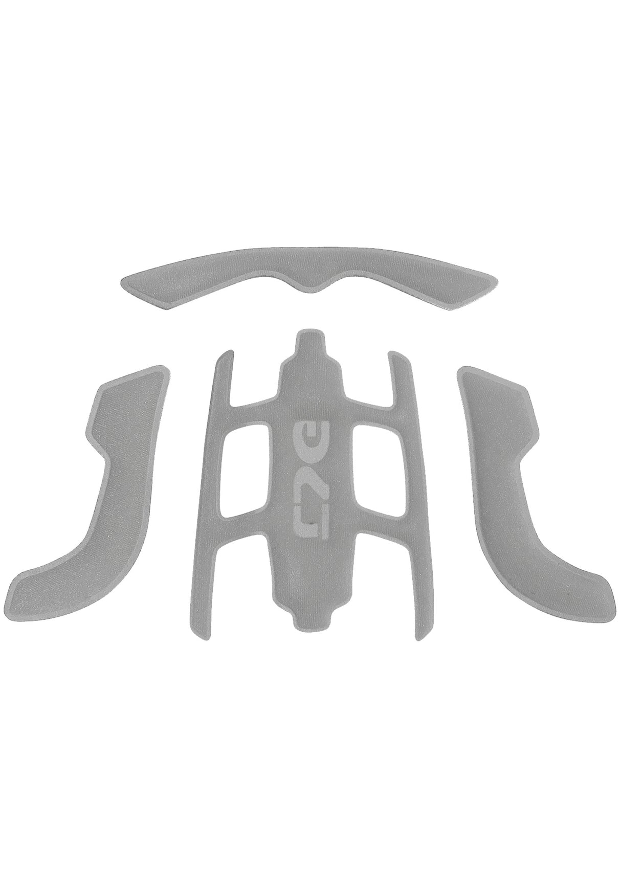 Scope Helmet Pad Kit HS cement grey Vorderansicht