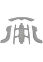 Scope Helmet Pad Kit HS cement grey Vorderansicht