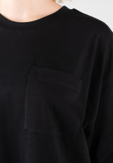 Sano Shirt Dress black Close-Up1