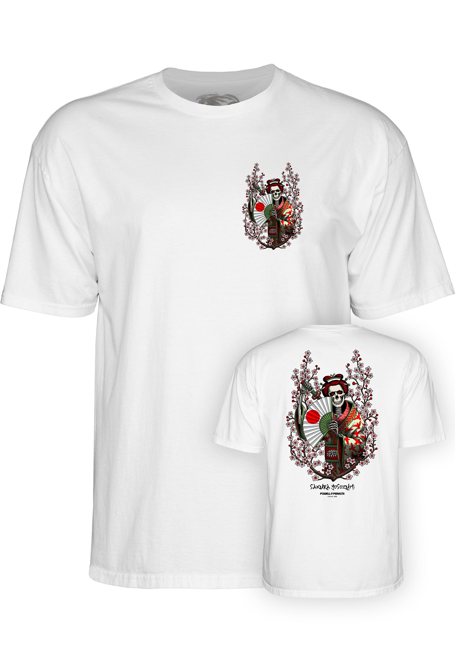 Sakura Yosozumi Powell-Peralta T-Shirt in white for men – TITUS