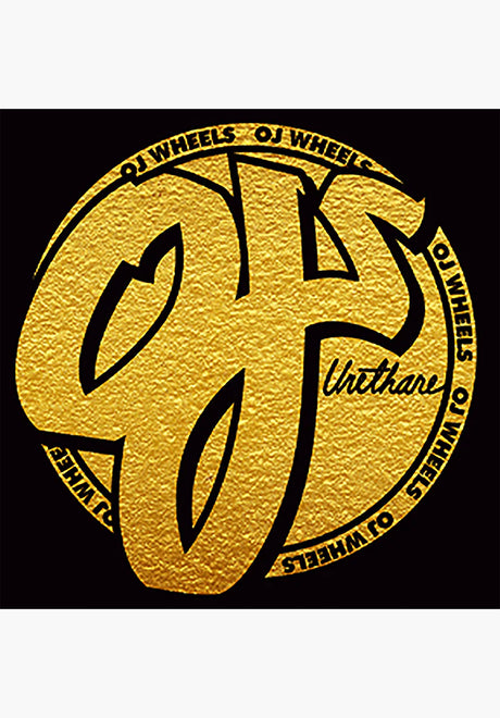 OJ Gold Banner gold-black Vorderansicht