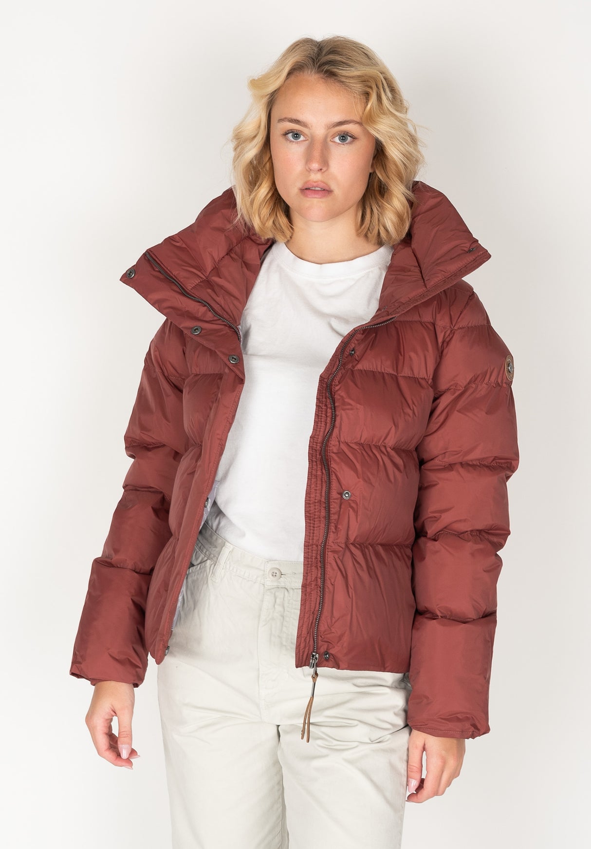 Lunis Ragwear Winter Jackets in terracotta for Women – TITUS