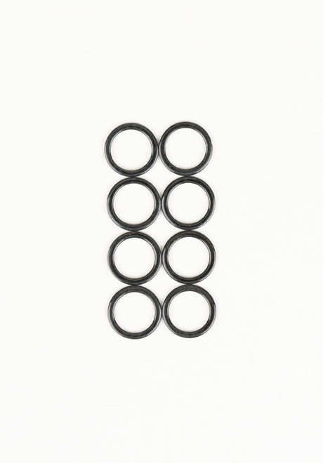 8 mm Speedrings black Vorderansicht