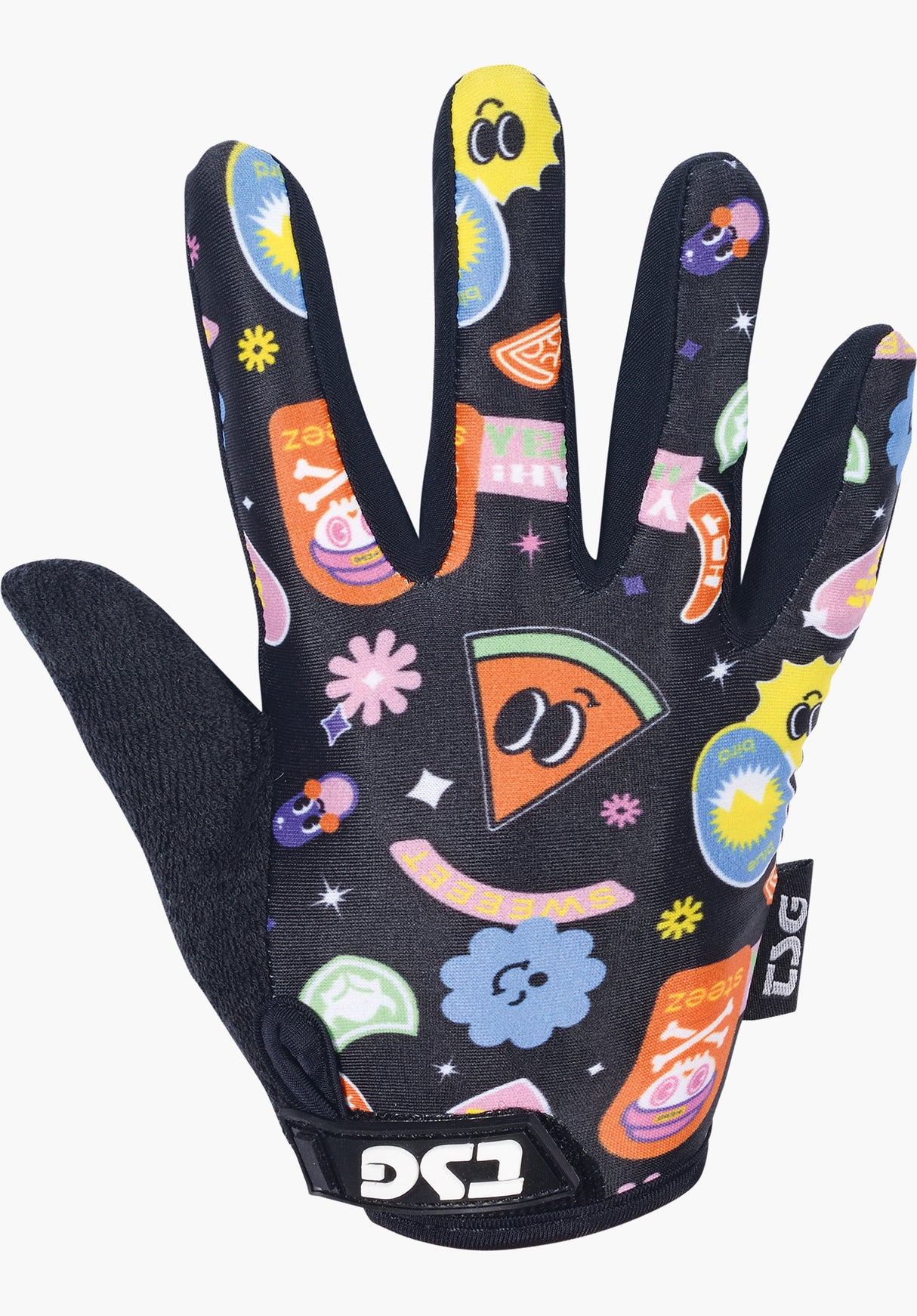 Nipper Glove happy sticker Close-Up1