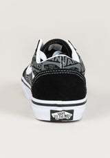 Old Skool V Kids logoblack-grey Seitenansicht