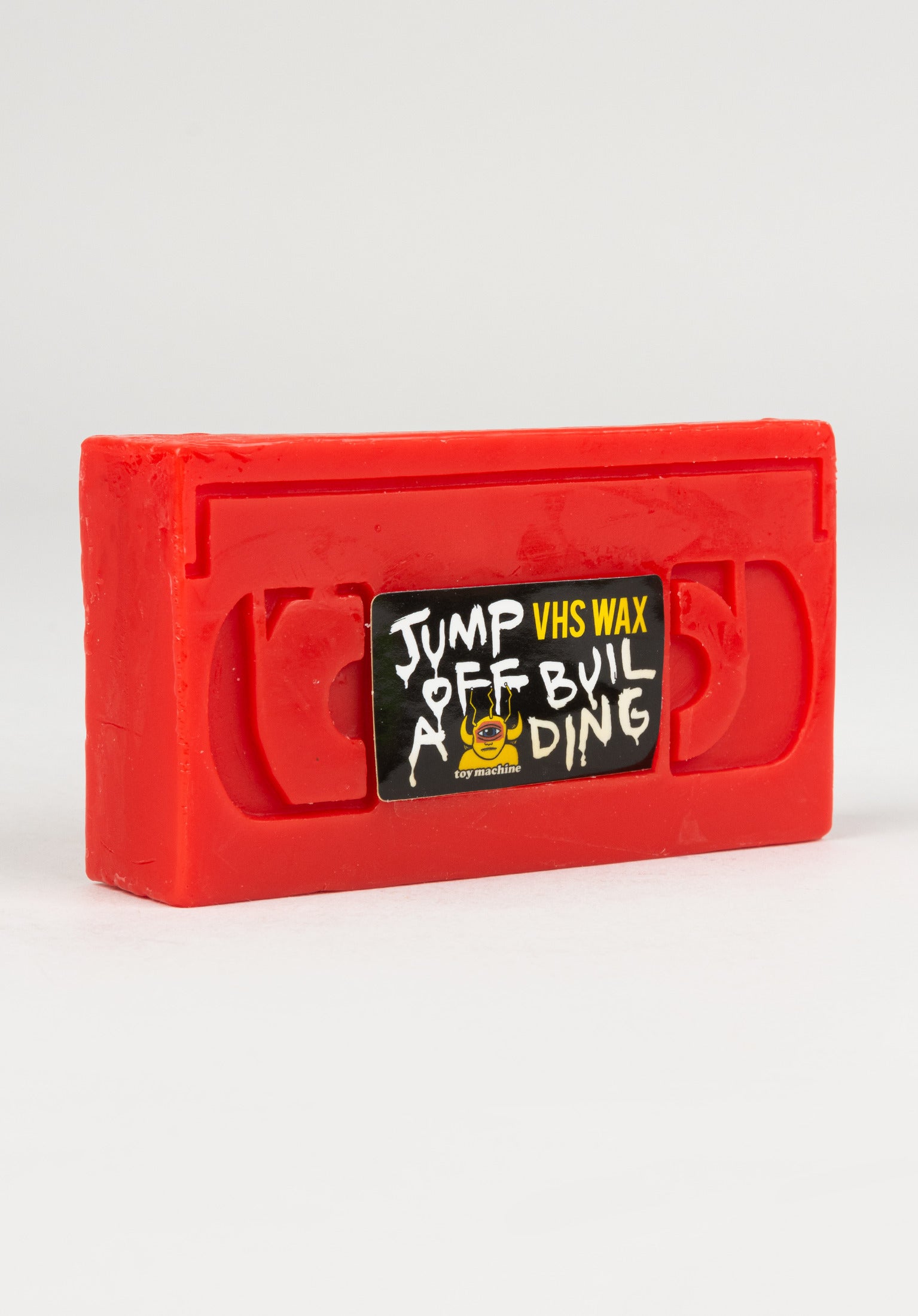 Wax V.H.S Jump of a Building Toy-Machine Skatewax in red – TITUS