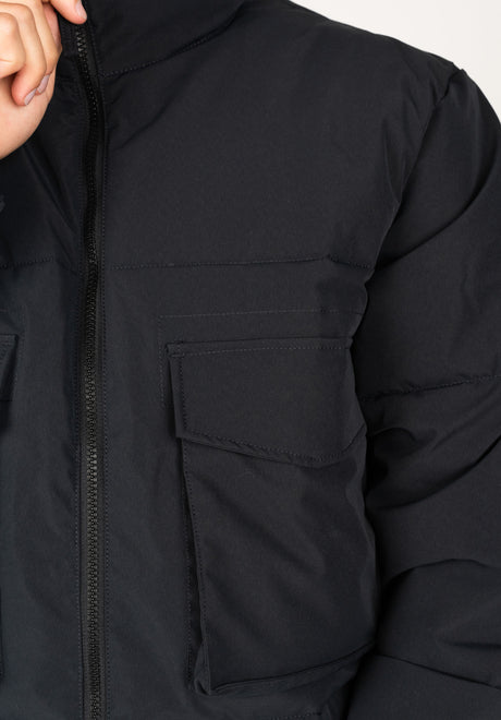 DC Shoes Concave Puffer Winter Jackets black – View 3