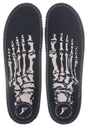 King Foam Orthotics Skeleton black Vorderansicht
