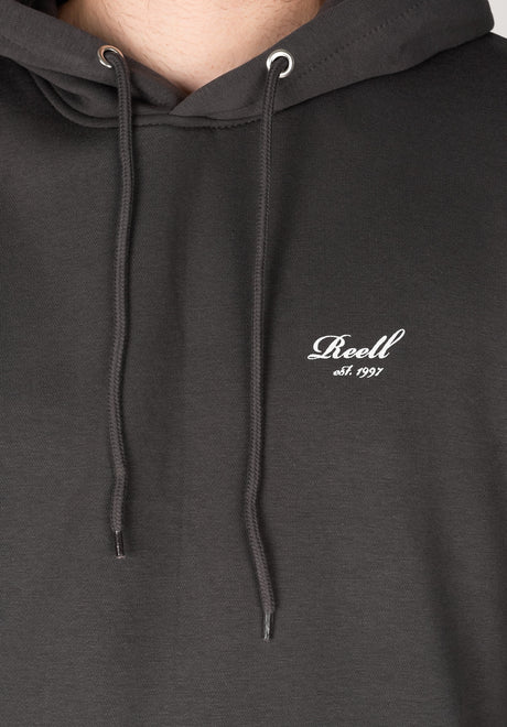 Reell Staple Logo Hoodie ravengrey – View 2