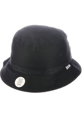 Bucket Hat Honey Nylon black Vorderansicht