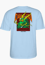 Caballero Street Dragon II lightblue Rückenansicht