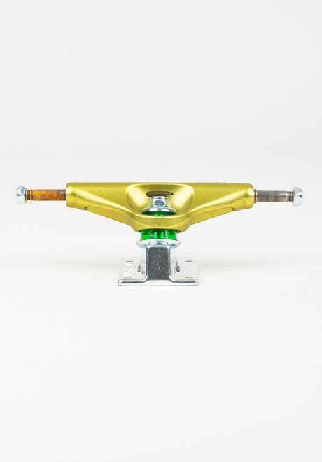 x Shake Junt 5.0 High V-Hollow anodized yellow silverpolished Rückenansicht